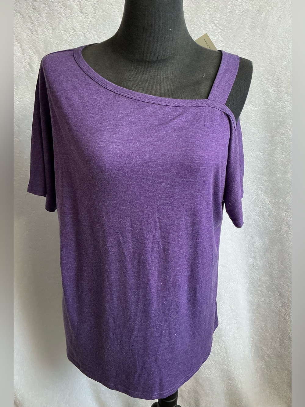 NWT Jinkesi XXL Purple Off-Shoulder Strap Women’s Top